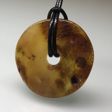 Amber pendant - charm 3