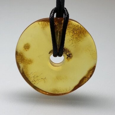 Amber pendant - amulet