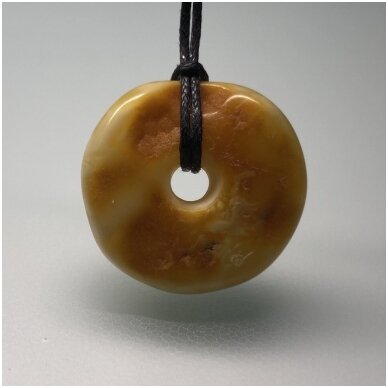 Amber bead - pendant 3