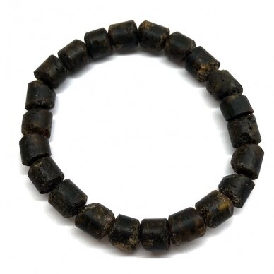 Black amber bracelet