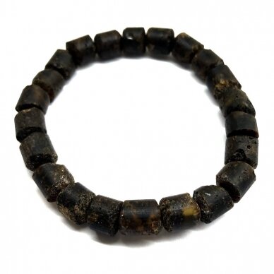 Black amber bracelet 2