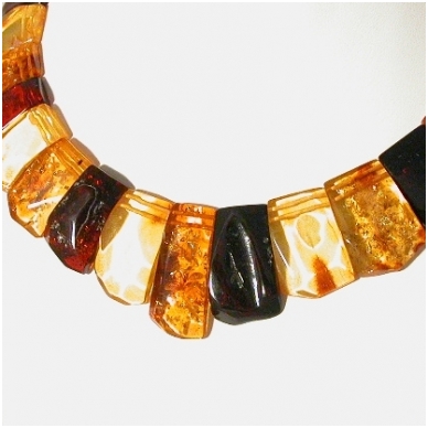 Natural amber choker 4