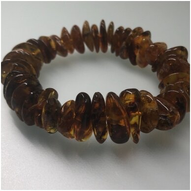 Big dark amber bracelet 4