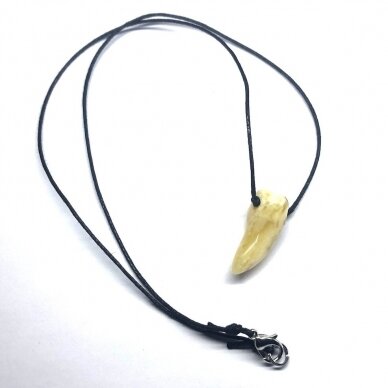 Pendant from white amber 4