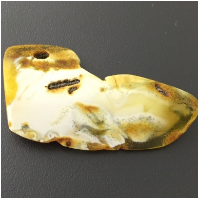 Landscape amber piece