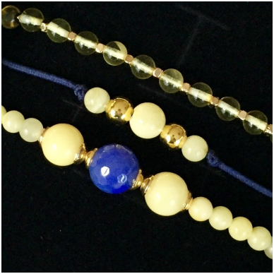 Set of three bracelet’s "Blue"