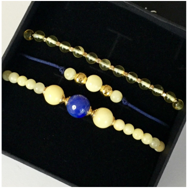 Set of three bracelet’s "Blue" 2