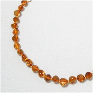 Amber necklace for children 3