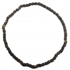 Green Amber necklace for man