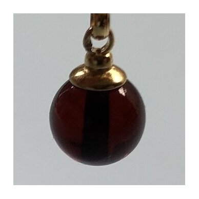 Cherry amber earings 3